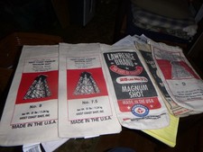 6 Vintage Lawrence Brand & West Coast Premium Magnum Shot Bags