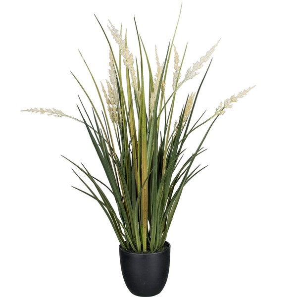 Gasper Kunstpflanze Gras Im Topf Dh 11X58 Cm GrüN Pflanze Kunstblume-image