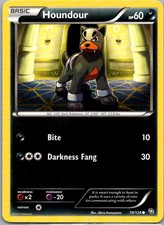 Pokemon TCG Houndour 74/124 Dragons Exalted LP on eBay