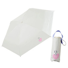 PEANUTS Snoopy Compact All-Weather Umbrella Snoopy/White Heart Japan NEW