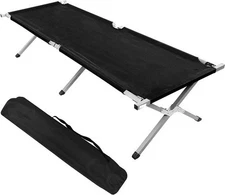 Portable Folding Camping Cot - Ultra-Lightweight, Compact Sleep Bed for Traveler