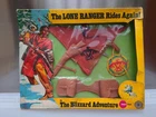 Vintage Lone Ranger Rides Again In The Blizzard Adventure Set Marx Toys 1973