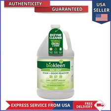 Biokleen Bac-Out Enzyme Stain and Odor Remover 128 oz Lime Scent Eco-Friendly