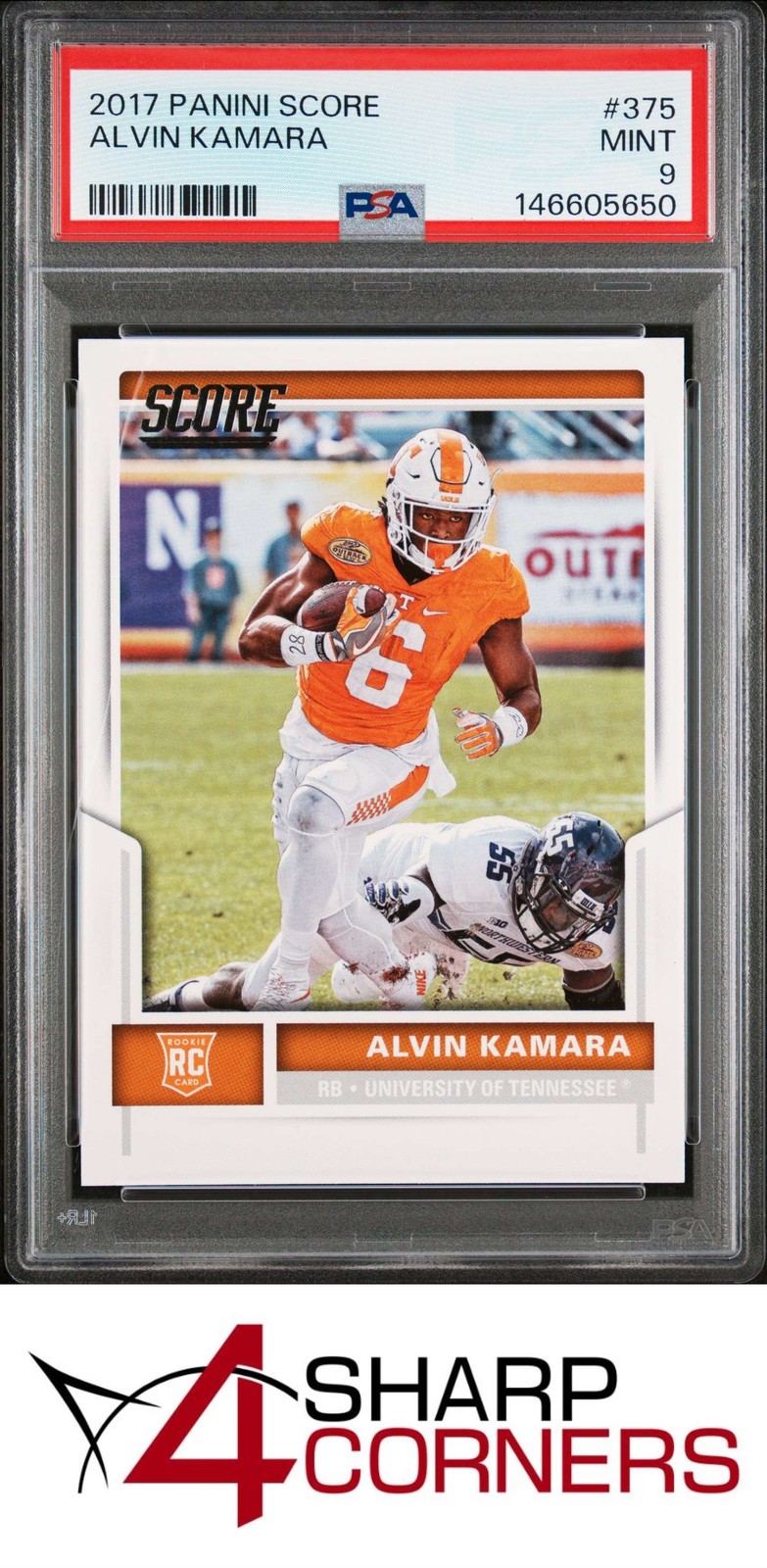Alvin Kamara Panini Score #375 Base