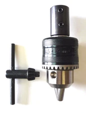 1/2" Jacobs Keyed Drill Chuck On 5/8" Spindle Adapter Fits Shopsmith Shaft New