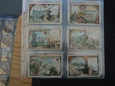 ONE COMPLETE SET OF SIX LIEBIG TRADE CARDS