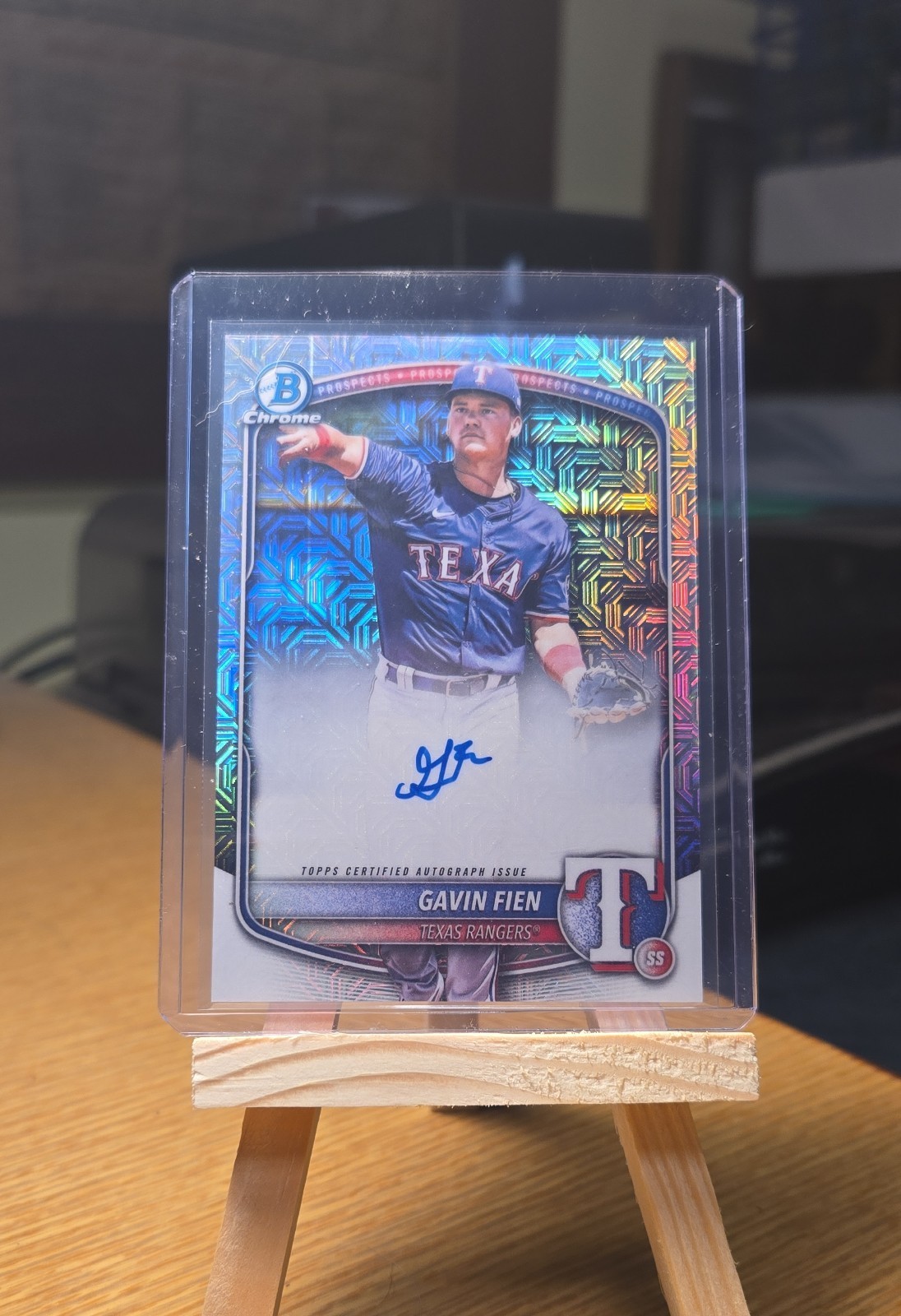 2025 Bowman Draft - Mega Box Mojo Chrome Prospect Autographs Gavin Fien #BMA-GF