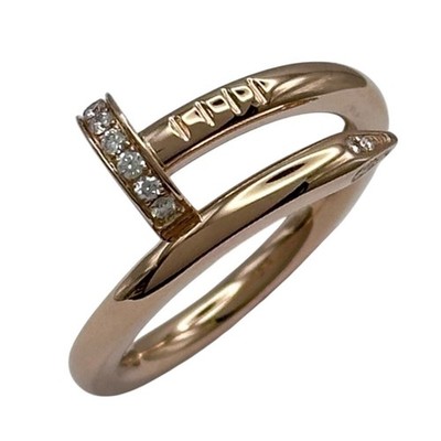 Cartier JUSTE UN CLOU Ring Diamond 750 US#5-3/4 P0068379