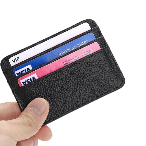 Frauen RFID Kreditkarte Geldbörse Organizer Etui Leder Klein Sicherheit Kartenetui - Bild 18 von 22