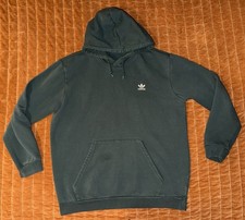Adidas Originals Mens XL Green Trefoil Pullover Hoodie