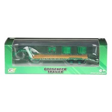 Greenlight Green Chrome Chase Unit 1/64 Gooseneck Trailer 30466