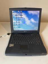 PC VINTAGE HP HEWLETT PACKARD OMNIBOOK XE2 WINDOWS 98 AMD K6-II 3D 64MB RAM