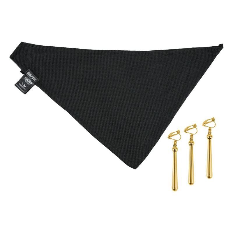 One Piece Bandana & Earing Set Zoro CINEREPLICAS
