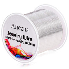 22 Gauge Jewelry Wire, Craft Wire Tarnish Resistant Copper Beading Wire for Jew