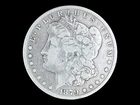 1879-CC Morgan Silver Dollar, F+