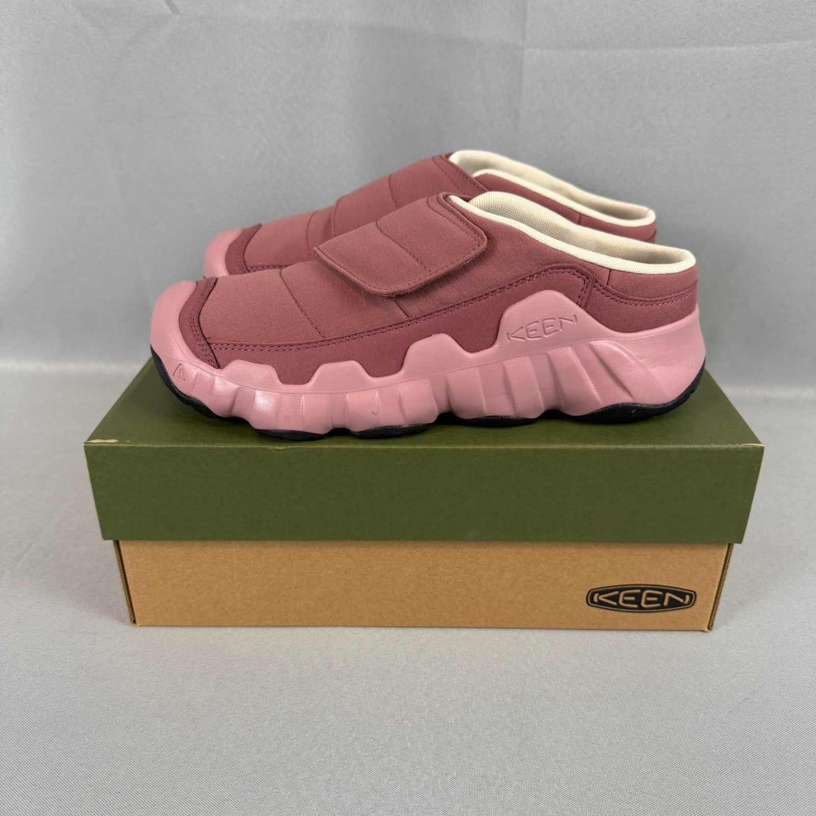 Scarpe Keen Hypower Wrap donna 9 5 rosa marrone slip on comode 1030106 nuove con scatola