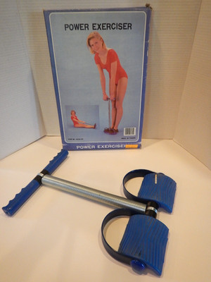 Vintage Rowing Power Exerciser Spring Exerciser w/ Original Box