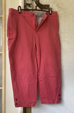 croft and barrow womens pink capris