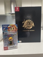 Legend of Zelda Tears of the Kingdom Brand New  + Link Amiibo Nintendo Switch
