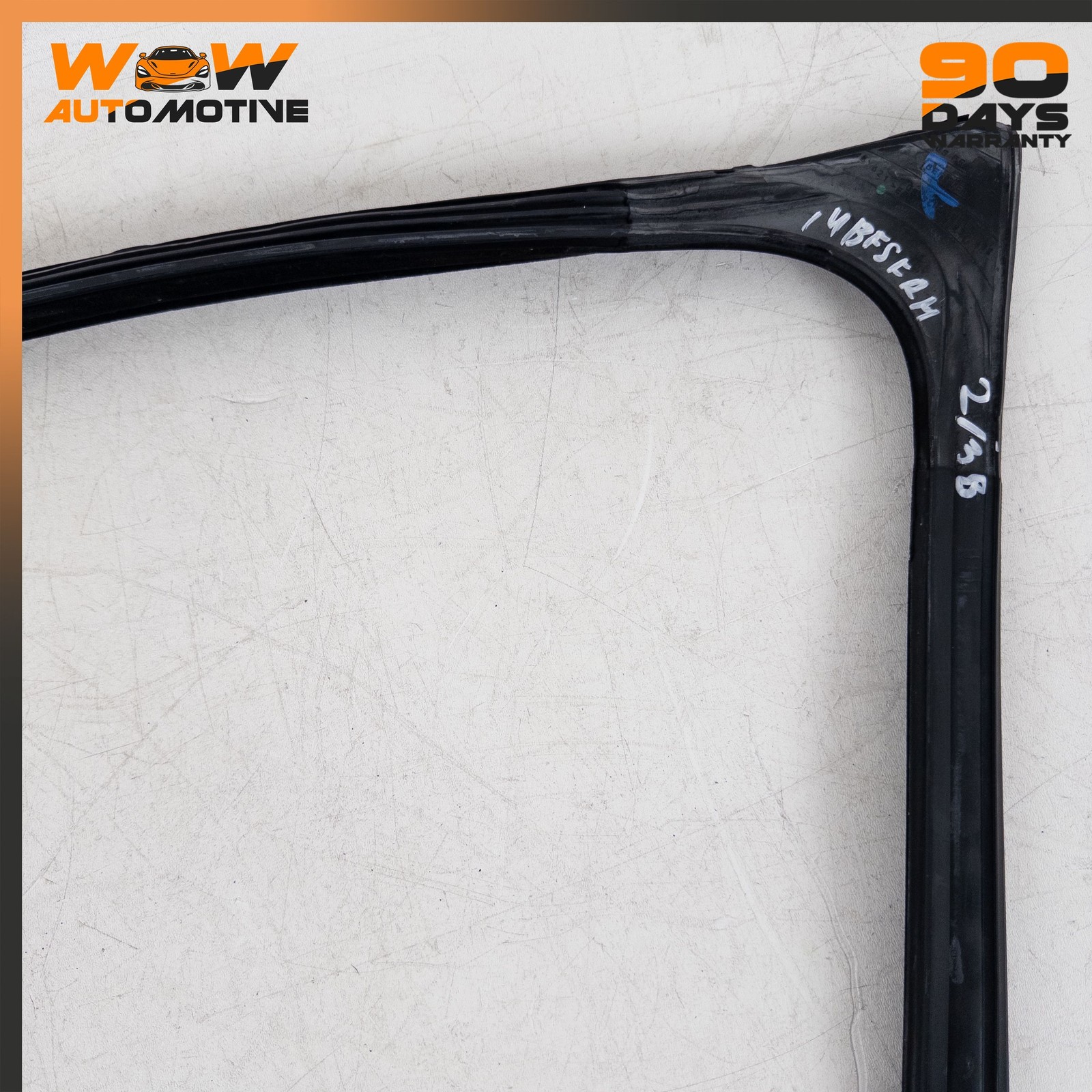 14-19 BENTLEY FLYING SPUR FRONT RIGHT DOOR WINDOW SEAL WEATHER STRIP OEM