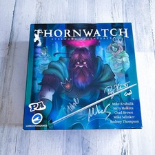 Thornwatch - Eyrewood Adventures Board Game Complete And Signed By