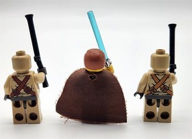 Vintage 2002 LEGO STAR WARS Tusken Raider Encounter Set 7113 -Complete w/book #1