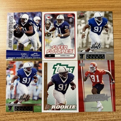 Tamba Hali 2006 Rookie Football Card Lot Kansas City Chiefs Penn State (RC)
