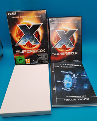 PC Spiel X Superbox Big Box Bonus CD Enzyklopädie 3 CD-ROM gut