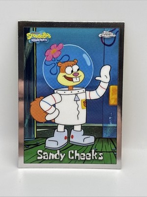 2025 Topps Chrome Spongebob Schwammkopf SANDY CHEEKS 27 Base