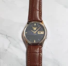 Seiko SKXT11 1990 Blue Sunburst Dial Retro Vintage Automatic JDM Ultra Rare OEM