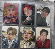 monsta x jooheon sign photocard