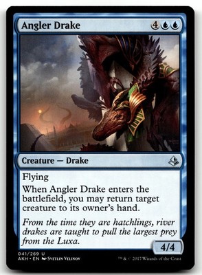 Angler Drake 41 Magic The Gathering- Amonkhet