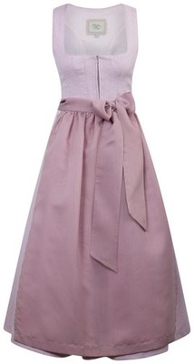 Madame Marie Dirndl Isendra pale lavender Midi 80 cm Damen Gr. 38