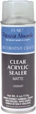 Plaid Craft Clear Acrylic Sealer Aerosol Spray 6 Ounce (Pack of 1), Matte 