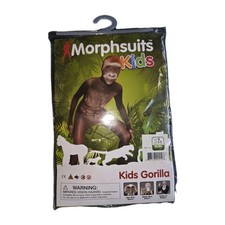 Kids Gorilla Costume Morphsuits for Ages 6-8