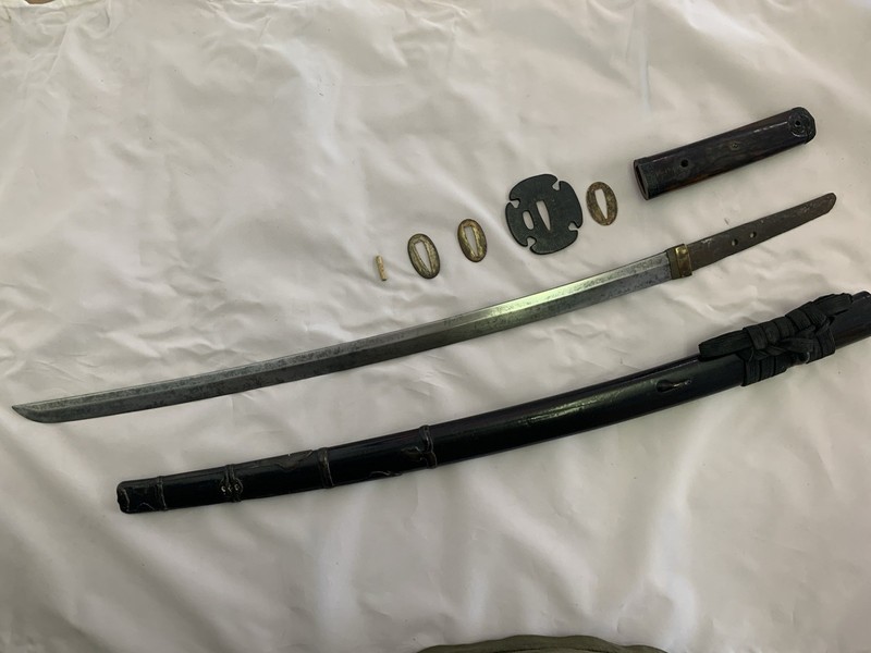 Antique Japanese short sword