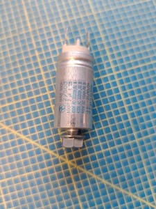 Miele Waschmaschine Kondensator 2µF 450V Betriebskondensator 03640311 3640311