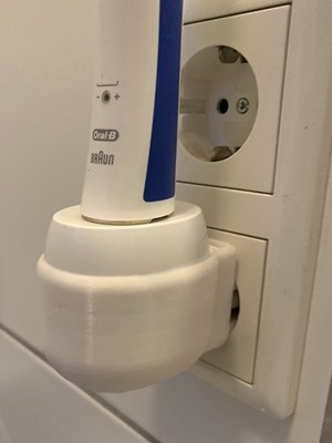 Oral-B Zahnbürste Lade Wandstecker Adapter - Netzteil Halter Halterung