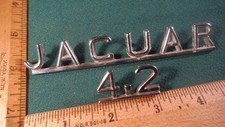 Cj41 Jaguar E Type 4.2 Trunk Emblem Vintage 1960s Jaguar E-type Sedan J Fray Cj41 Jaguar E Type 4.2 Trunk Emblem Vintage 1960s Jaguar E-type Sedan J Fray