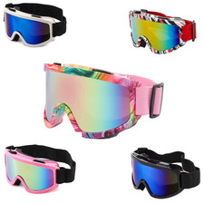 Ski Snowboard Snow Goggles with Anti-Glare-Anti-Fog lens,  FREE SHIPPING   