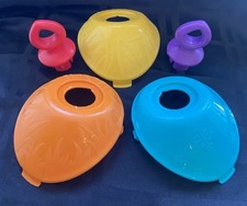 Baby Einstein Around The World Exersaucer 3 Toy Caps 2 Toy Anchors Replacement