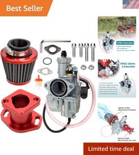High-Performance 26mm Carburetor Kit for Predator 212cc  Honda Engines in Red
