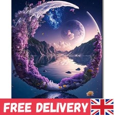 Oil Painting by Numbers Kit - Environmentally Friendly Floral Art for All Ages