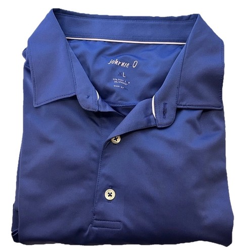 Johnnie-O Men’s Size XL Royal Blue Golf Polo W/Bonnie Brae Logo On Sleeve - Picture 6 of 6