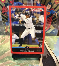 2019 Miguel Rojas Topps Total Red Border #139A Serially 9/10 42A