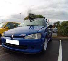 Spoiler Euro Valance labbro paraurti anteriore Peugeot 106 Cupra R