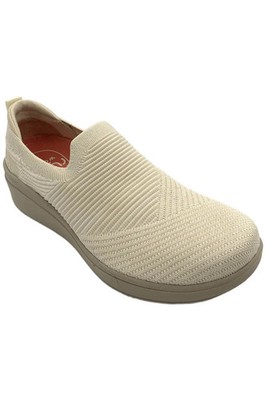 Ryka Women's Limitless Washable Stretch Knit Slip-Ons Birch Beige