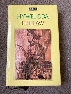 Hywel Dda: The Law by Dafydd Jenkins and Lynn Hughes (2000 Hardcover)