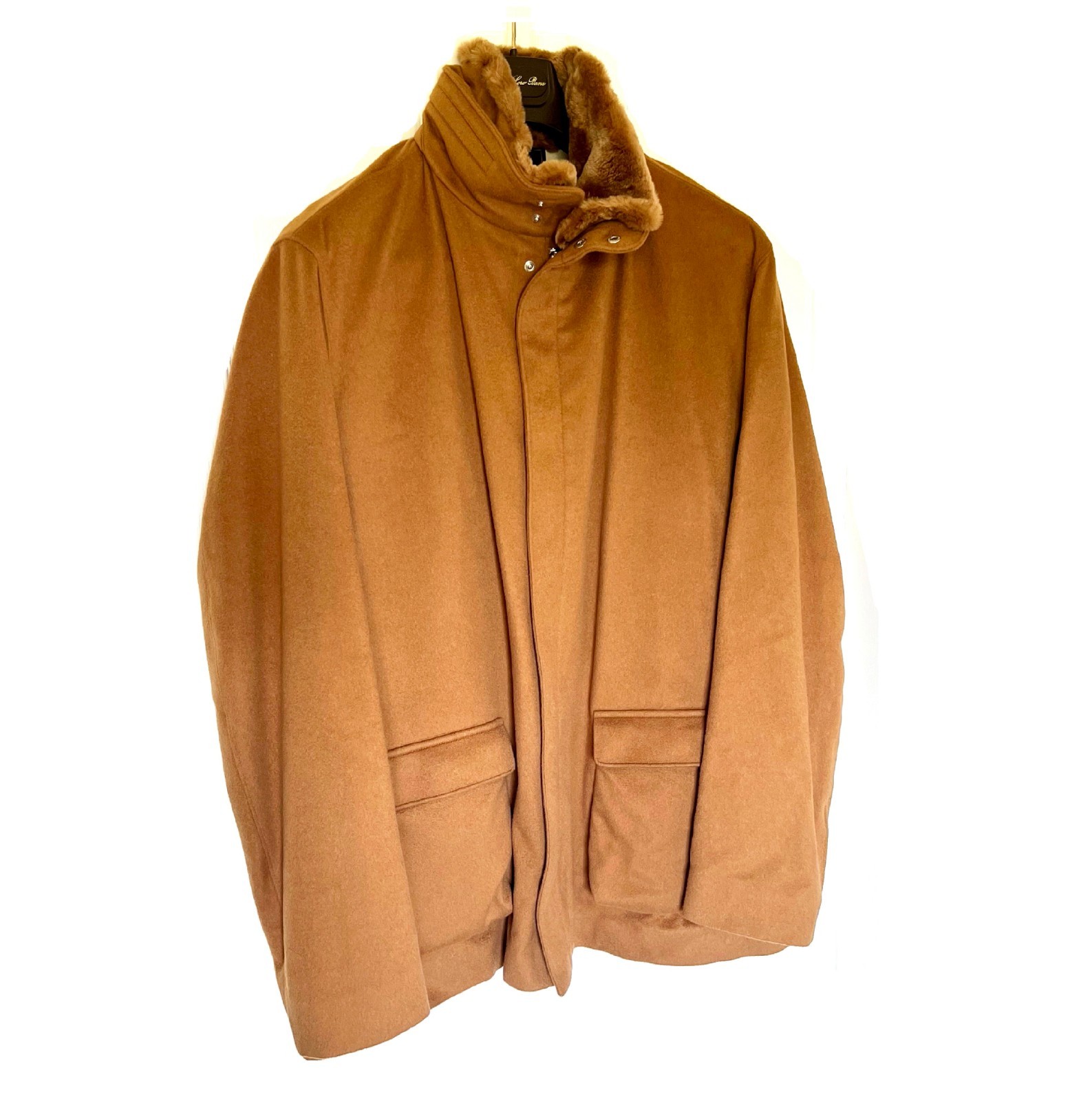 +$23K Loro Piana 3XL Vicuna Winter Voyager Over Jacket - Storm System®  NWT! image 3