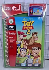 Leap Frog LeapPad Disney Toy Story 2 With  Interactive Book & Cartridge NEW 
